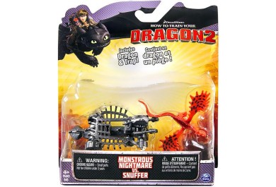 Spin Master Monstrous Nightmare vs. Snuffer