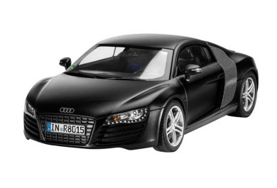 Revell ModelKit auta 07057 - Audi R8 black (1:24)