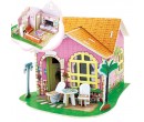 RoboTime dřevěné 3D puzzle - Vila snů, Obývací pokoj