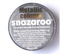 Snazaroo metalická barva na obličej 18 ml. - Stříbrná