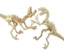 Woodcraft dřevěné 3D puzzle - skládačka Deinonychus J018