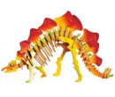 Woodcraft dřevěné 3D puzzle - skládačka malý Stegosaurus JC0