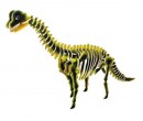 Woodcraft dřevěné 3D puzzle - skládačka Brachiosaurus JC013