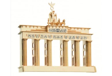 Woodcraft dřevěné 3D puzzle - Brandenburgská brána