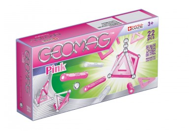 Geomag Panel Pink - 22 dílků