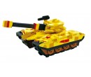 Robotime dřevěné 3D puzzle - Tank + štětec a barvy