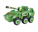 Robotime dřevěné 3D puzzle - Transportér + štětec a barvy