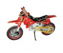 Woodcraft dřevěné 3D puzzle - skládačka Terénní motorka