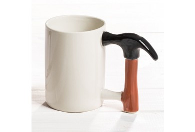 Hrnek pro kutily - kladivo, 450ml.