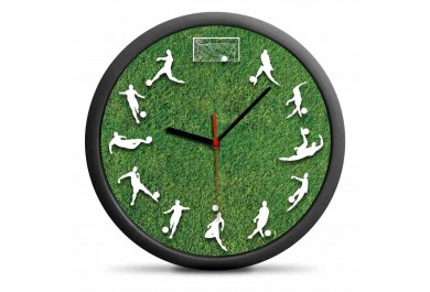 Froster Fotbalové nástěnné hodiny, Průměr 30 cm