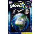 GlowStars Glow 3D Země, Měsíc a raketoplán