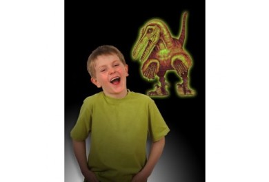 Glow 3D Dinosaurus - Velocirapto