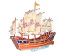 Woodcraft dřevěné 3D puzzle - skládačka Plachetnice