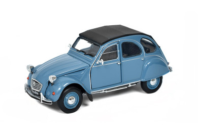 Welly Citroen 2CV 6 Charleston Blue 1:24