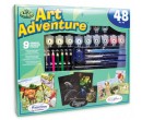 Velká sada tvoření - Art Adventure - Zelenomodrá