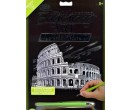 Škrabací obrázek  25 x 20 cm - Koloseum