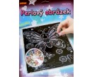 Perlový obrázek - Motýl