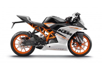 Maisto Motocykl KTM RC 390, bílá 1:18 