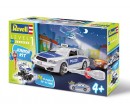 Revell Junior Kit 00802 Police Car, Stříbrné 1:20