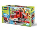 Revell Junior Kit 00804 Fire Truck, Červený 1 : 20