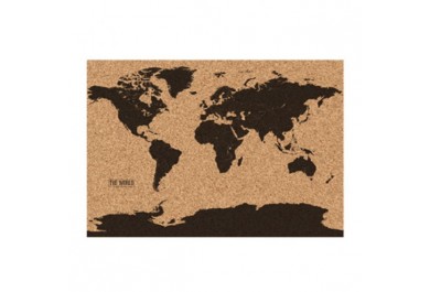Gift Republic Korková mapa světa 82x58 cm