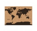 GiftRepublic Korková mapa světa 82x58 cm