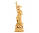 Woodcraft dřevěné 3D puzzle - skládačka Socha svobody