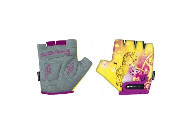 Spokey Giraffe Glove Dětské cyklistické rukavice XS (16 cm)