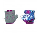 Spokey Blue Glove Dětské cyklistické rukavice XS (16 cm)