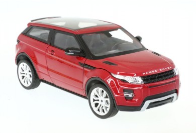 Welly Land Rover 2011 Evoque Červený 1:24