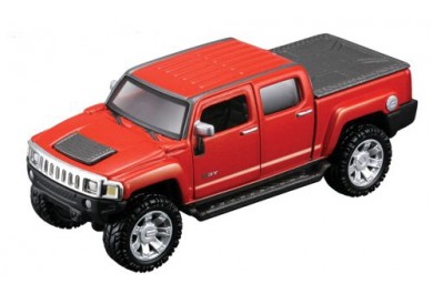 Maisto Hummer H3T (2009) Červený 1:50