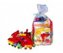 Stavebnice LORI 300 plast 300ks v pytli 30x35x20cm