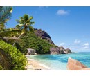 Puzzle Castorland 3000 dílků  - Tropical Beach, Seychelles