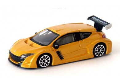 Renault Megane Trophy, Street Fire Collezione Bburago, žlutý 1:43