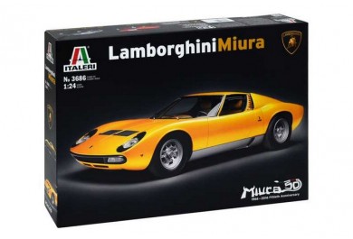 Italeri 3686 model auta Lamborgini Miura 1:24