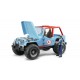 Bruder 2541 Jeep Cross Country s figurkou modrý