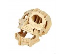 Woodcraft dřevěné 3D puzzle - Lebka
