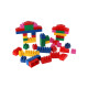 Stavebnice LORI 3 plast 50ks v krabici 19x28x10cm
