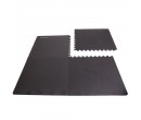 Spokey Scrab pěnová fitness podložka 122 x 122 cm, Černá