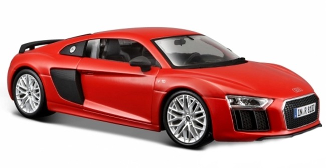 Maisto Audi R8 V10 plus, Červené 1:24
