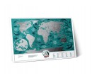 Stírací mapa světa, Travel Map Marine World 60 x 40 cm