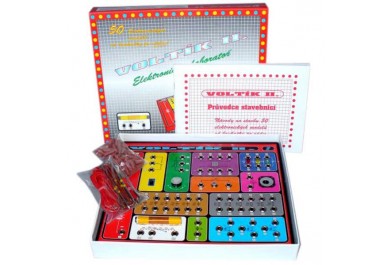 Voltík II. elektronická stavebnice na baterie