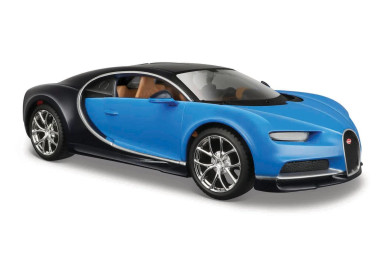 Maisto Bugatti Chiron, Modrá 1:24