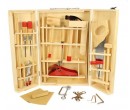Bigjigs Toys dětské nářadí v dřevěném kufříku, 37 x 24 cm