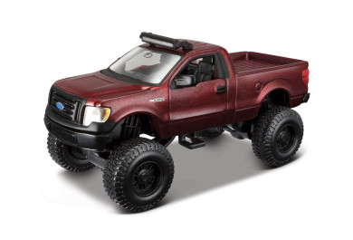 Maisto Ford F-150 XL 4x4, Červený 1:50