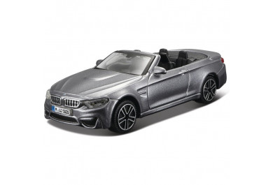 Bburago BMW M4 Cabriolet, Šedé 1:43