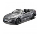 Bburago BMW M4 Cabriolet, Šedé 1:43