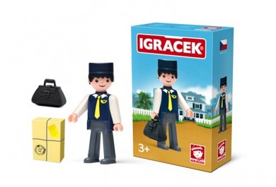 IGRÁČEK - Pošťák s doplňky